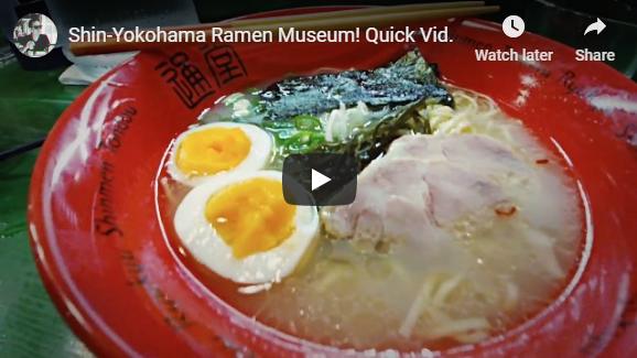 Shin-Yokohama Ramen Museum!