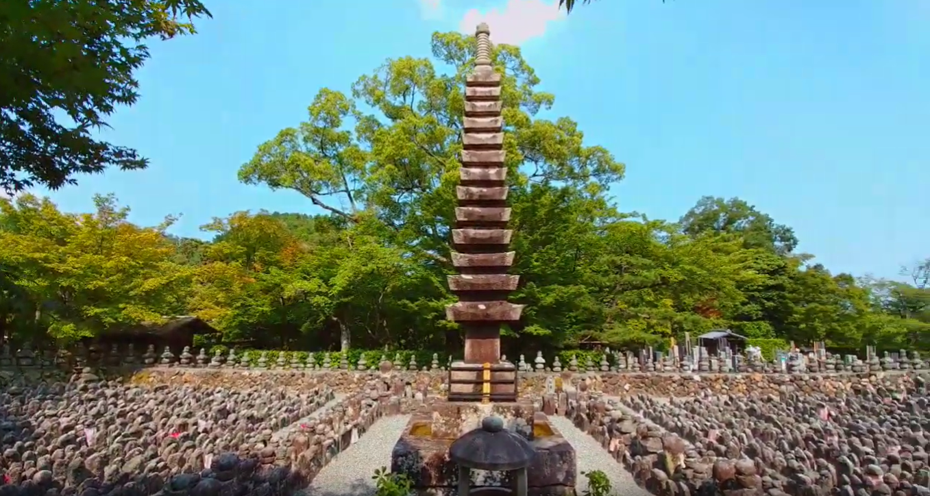 Adashino Nenbutsuji Temple in Kyoto